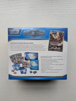 Pokemon Cards - Sv07: Stellar Crown Elite Trainer Box Factory Sealed - Image 2