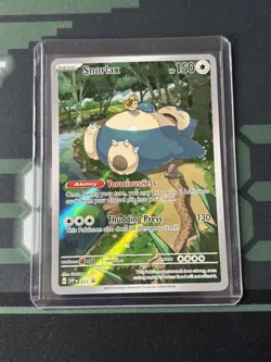 Snorlax SVP 051 Pokemon TCG Scarlet & Violet 151 ETB Promo English Card - Image 1
