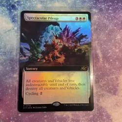 Spectacular Pileup (FOIL) x1 - MTG Aetherdrift DFT #378 - Image 1