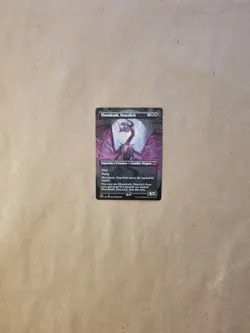 MTG Magic AFR Commander X1 BORDERLESS Ebondeath, Dracolich (NM/M) - Image 1