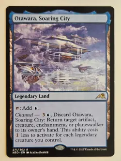 MTG - Otawara, Soaring City - Kamigawa: Neon Dynasty - LP - 1x - Image 1