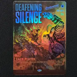 Deafening Silence FOIL SHOWCASE Special Guest NM MTG M 0120 edge of eternities - Image 1