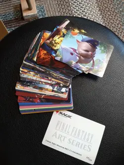 MTG Art Series Final Fantasy Complete Set (53) - NM - Non Signature - Image 1