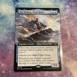 Mu Yanling, Wind Rider (REGULAR) x1 - MTG Aetherdrift DFT #379 - Image 1