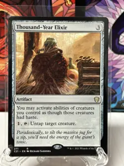 Thousand-Year Elixir Commander 2021 Regular - Image 1