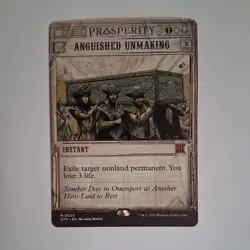 Anguished Unmaking - Outlaws of Thunder Junction: Breaking News -nm/m 0035 - Image 1