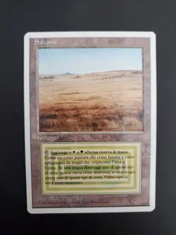 Mtg Italian Savanah AP Artist Proof Unsigned Limited To 50 Dual Land - Image 1