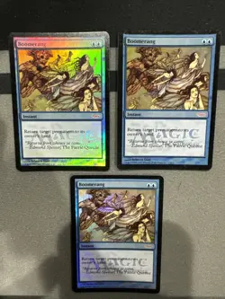 Boomerang X3 FOIL Gateway Promo Dci Mtg Magic Lp Light Play Lot - Image 1