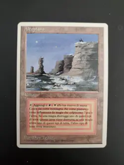Mtg Italian Plateau Ap Artist Proof Unsigned Limited To 50 Dual Land - Image 1