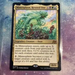Mimeoplasm, Revered One (REGULAR) x1 - MTG Aetherdrift DFT #214 - Image 1