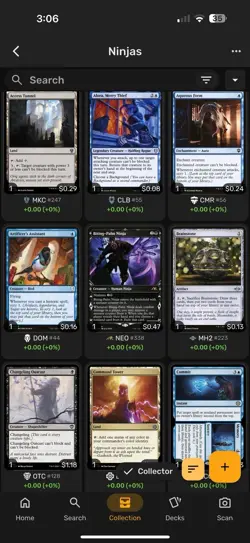 Magic: the gathering Ninja Custom Commander Deck W/ Yuffie Kisaragi - Image 2