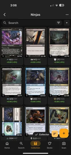 Magic: the gathering Ninja Custom Commander Deck W/ Yuffie Kisaragi - Image 4