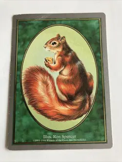 Squirrel Token Unglued MTG HP - Image 1