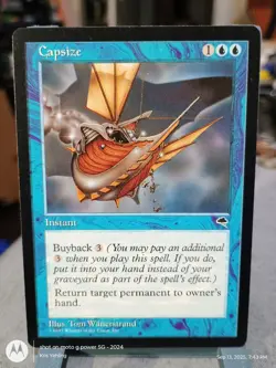 MTG Magic the Gathering Capsize (55/350) Tempest LP - Image 1