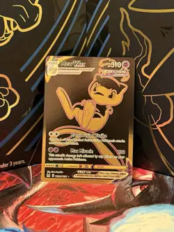 Pokemon TCG Mew VMAX TG30/TG30 Fusion Strike Full Art Secret Rare Mint - Image 1