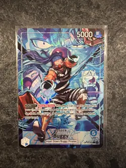 Buggy (041) (Alternate Art Leader) OP16-041 The Time of Battle Foil - Image 1