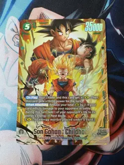 Dragon Ball Fusion World FB10-122 Son Gohan : Childhood Alternative Art - Image 1