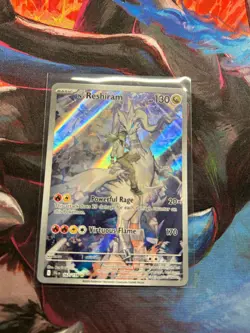 Pokemon TCG N's Reshiram 167/159 Journey Together Full Art Illustration Rare NM - Image 1