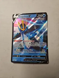 Pokemon TCG Card - Empoleon V - SWSH108 - Black Star Promo - Half Art Card - Image 1