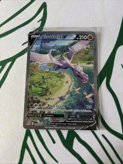 Aerodactyl V (Alternate Full Art) 180/196 Swsh11: Lost Origin Holo - Image 1