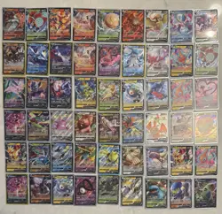 Pokemon TCG 216 Card V Lot 216 Card Pokemon Sleeved J - Image 4