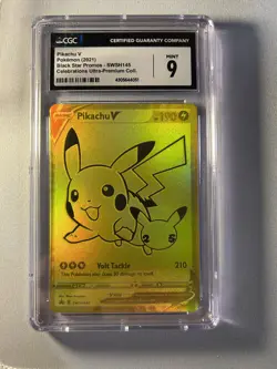 Pikachu V SWSH145 SWSH: Sword & Shield Promo Cards Holo - Image 1