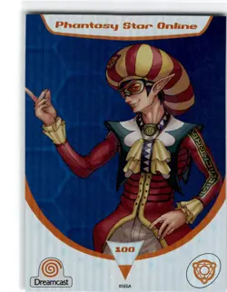 2025 Sega Dreamcast Trading Card Limited Run Games Foil Phantasy Star Online 100 - Image 1