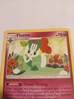 Floette 151/236 Cosmic Eclipse - Uncommon Card NM - Fairy Pokemon - Cameo - Image 2