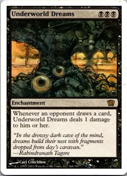 Underworld Dreams 168 Rare 8th Edition Magic: The Gathering Lightly Played - Image 1