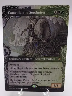 MTG Magic the Gathering - Camellia, the Seedmiser (Extended Art Showcase) NM/M - Image 2