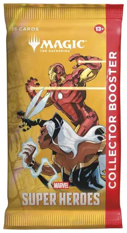 Magic: The Gathering - Marvel Super Heroes Collector Booster Pack NIB Sealed - Image 1