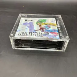 Magic The Gathering Final Fantasy Collector Boosters Box SEALED W/ ACRYLIC - Image 5