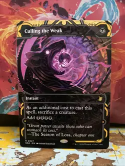 MTG X1 Culling the Weak Secrets of Strixhaven: Mystical Archive Regular - Image 1