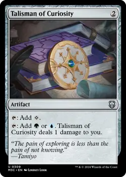 Talisman of Curiosity [Modern Horizons 3 Commander] Near Mint - Image 1