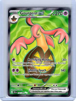 Gourgeist ex 102/086 Ultra Rare Chaos Rising Pokemon Near Mint - Image 1