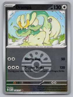 Drampa (Friend Ball) 176/217 ME: Ascended Heroes Pokemon Reverse Holo NM - Image 1