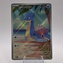 The Pokemon Company Misty's Lapras 194/182 SV10 IR Full Art Holo ENG 110HP - Image 1