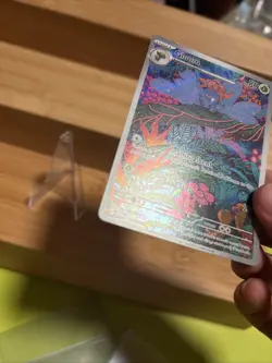 Pokemon Gloom 198/197 SV03 Obsidian Flames IR Full Art Holo Near Mint - Image 4