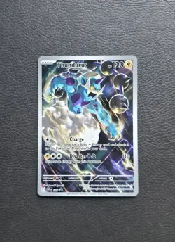 Pokemon Scarlet And Violet Promo | Thundurus 209 Illustration Rare | NM - Image 1