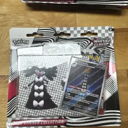 Pokemon White Flare Tech Sticker Collection. In Hand - Image 1