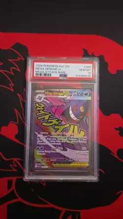 Mega Gengar EX Mega Attack Rare 269/217 PSA 10 Gem Mint Pokemon TCG - Image 1