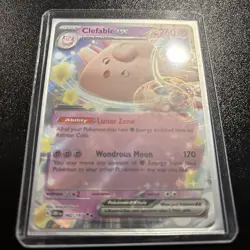 Pokemon Clefable ex Double Rare Holo 082/197 Obsidian Flames MP Shirai - Image 4