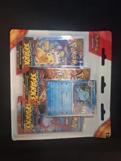 Pokemon Surging Sparks QUAGSIRE Blister Pack 3 Boosters & 1 Foil Scarlet Violet - Image 1