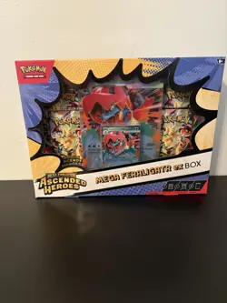Pokemon TCG Mega Evolution—Ascended Heroes Mega Feraligatr ex Box - Image 1