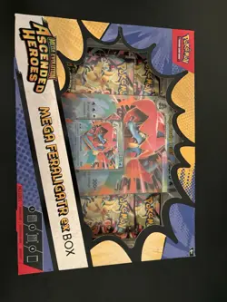 Pokemon TCG Mega Evolution—Ascended Heroes Mega Feraligatr ex Box - Image 2