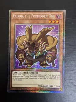 Konami Yu-Gi-Oh! Exodia the Forbidden One BLGG-EN002 1st Ed Starlight Rare Foil - Image 1
