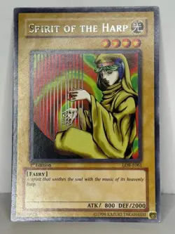 Spirit of the Harp - LOB-E061 - Rare - 1st Edition - Image 2