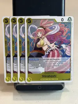 Shirahoshi Playset - EB03-052 x4 - One Piece TCG - EB03 Heroines - English - Image 1