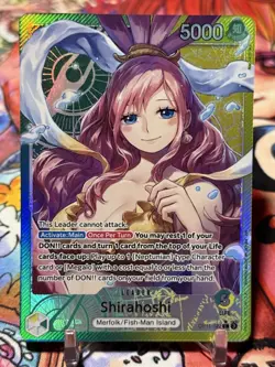 SHIRAHOSHI - One Piece OP11-022 - AAL Alt Art Leader - A Fist of Divine Speed - Image 1