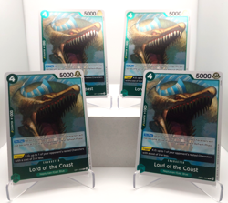 Lord of the Coast Playset - OP11-028 x4 - A Fist of Divine Speed - One Piece TCG - Image 1